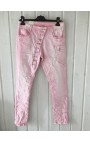 Pants med skrå knaplukning