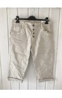 Plus Size Denim Knickers - Sand