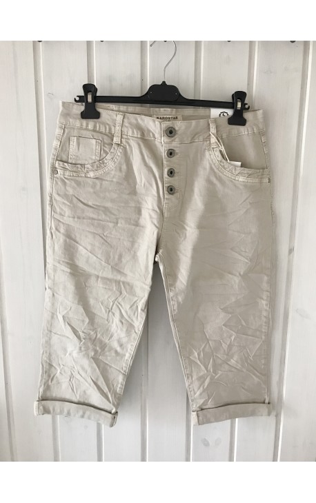Plus Size Denim Knickers - Sand