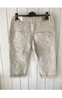 Plus Size Denim Knickers - Sand