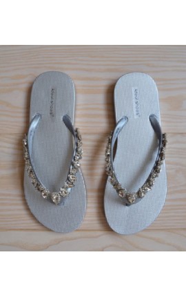 Sølv Sandaler