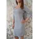 Fringe Dress - Grey
