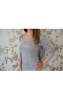 Fringe Dress - Grey