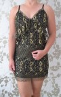 Black-Golden Dress