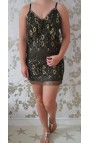 Black-Golden Dress
