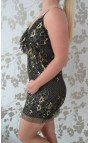 Black-Golden Dress