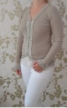Blonde Cardigan - Taupe