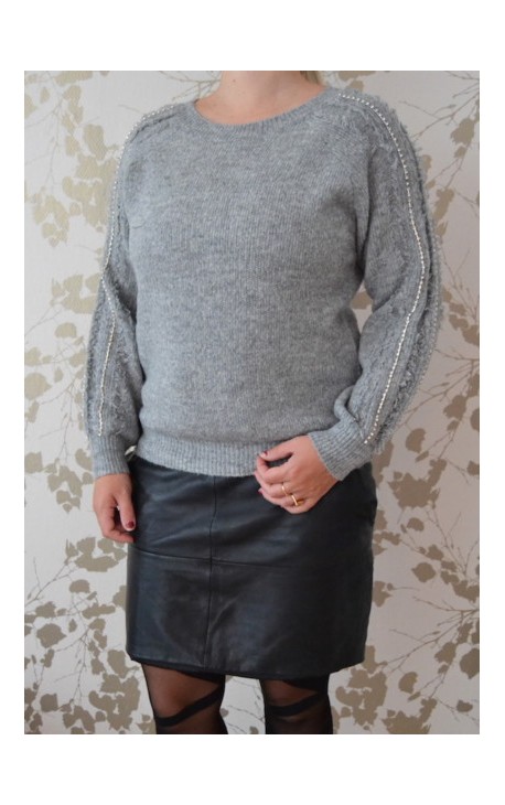 Grey Knit