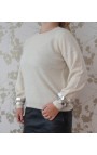 Silver Knit - Apricot