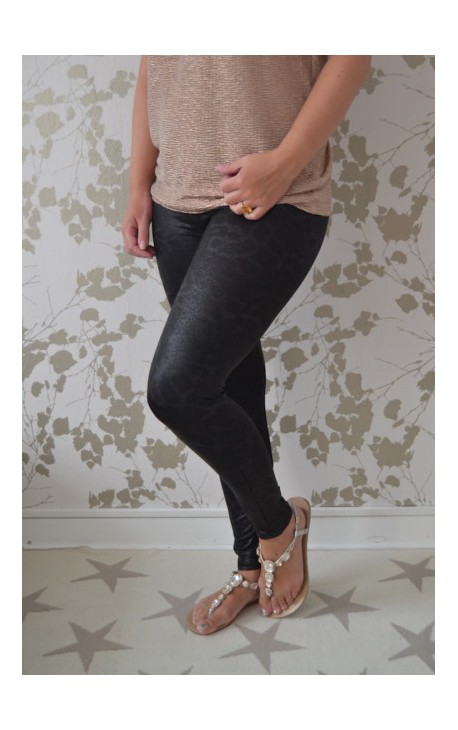Leggings Print - Black